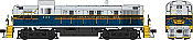Bowser 25412 - HO Alco RS-3 Phase 2 - DC/DCC Ready - Central of Georgia (Blue and Grey) #158