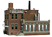 Woodland Scenics 4924 - N Clyde & Dales Barrel Factory - Built-&-Ready(R) Landmark Structures(R) -- Assembled 