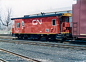 Otter Valley Railroad 57015 - PSC Transfer Van - Canadian National #76516