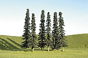 Bachmann SceneScapes 32103 3-4in Conifer Trees (9pcs)