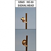 ShowCase Miniatures 2371 - HO Scale H-33 Signal Head 