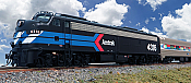 Rapido 28599 HO - EMD E8A (DC/DCC/Sound) Amtrak - Early Black Scheme: #4316
