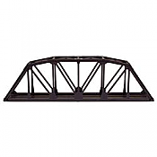 Atlas 593 - HO 18inch Through Truss Bridge Kit - Code 83 Track (Black)
