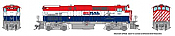 Rapido 33535 - HO MLW M420 - DCC & Sound - BC Rail (Red/White/Blue) #642