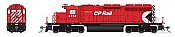 Broadway Limited 9036 - HO EMD SD40 - No-Sound / DCC-Ready - Canadian Pacific (PacMan) #5512