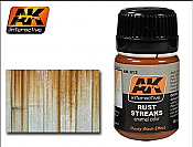 AK Interactive 13 - Rust Streaks Enamel Paint - 35ml Bottle