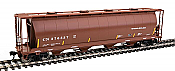 Walthers Mainline 7838 - HO 59Ft Cylindrical Hopper - RTR - Canadian National #376537