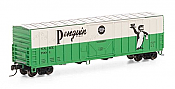 Athearn 3871 - N Scale 50Ft NACC Box - Penguin Ginger Ale #7001