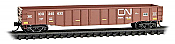 Micro Trains 10500632 - N Scale 50Ft Steel Side 15-Panel Fixed-End Fishbelly-Side Gondola - Canadian National ICG #245632