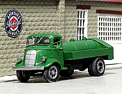 Sylvan Scale Models V-370 HO Scale - 1937 Studebaker COE Gasoline Tank Truck - Unpainted and Resin Cast Kit