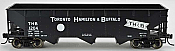 Bowser 42320 HO - RTR 70 Ton Offset Hopper - TH&B White Circle #1226