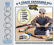 Bachmann 44594 - HO Nickel-Silver EZ Track - Expander Set - Gray Roadbed