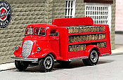 Sylvan Scale Models V-371 HO Scale - 1937 Studebaker COE Beverage Truck - Unpainted and Resin Cast Kit