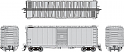 Rapido 155098 - HO 40Ft Boxcar w/ Early Improved Dreadnaught Ends - Great Northern (Undecorated - Single Car)