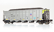 Rapido 538028-2 - N Scale AutoFlood III RD Coal Hopper - UP/CMO #504323