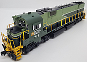 Bowser 24857 - HO MLW M630 - DC/DCC Ready - British Columbia Railway BCR #719