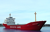 Sylvan Scale Models 1123 HO Scale - Manchester Liners/Modern Container Ship - Unpainted and Resin Cast