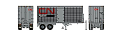 Rapido 403089 - HO 26Ft Can-Car Dry-Van Trailer w/ Side Door - CN Piggyback #260109