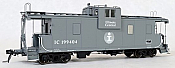 Tangent 60214-02 - HO IC Centralia Steel Wide-vision Caboose - Illinois Central (IC Gray Repaint 1988+) #199404