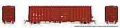 Rapido 170008-6 - HO 50Ft PCF B70 Boxcar - w/ Superior Doors - Canadian National #555087