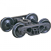 Kadee 570 HO Scale Barber S-2 70-Ton Roller Bearing Self Centering Trucks with 33in Smooth Back Wheels - HGC