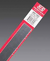 K&S Engineering 87165 All Scale - 0.023 inch Thick Stainless Steel Flat Strip - 3/4inch x 12inch