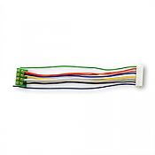 Digitrax DHWHP - 9-pin to DCC Medium Plug - Long Harness (3 inches)