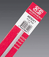 K&S Engineering 83041 All Scale - 12inch Long Round Aluminum Rod - 1/16 inch Diameter (3pkg)