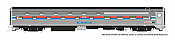 Rapido 141004 - HO Budd Slumbercoach - Amtrak (Phase 1) #2028 Loch Tarbet