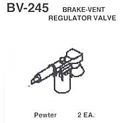 Details West 245 - HO Brake Vent Valve - Regulator pkg(2)
