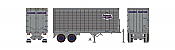 Rapido 403086 - HO 26Ft Can-Car Dry-Van Trailer - Canada Cartage #8H0386