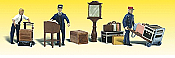 Woodland Scenics 2211 - N Scenic Accents(R) -- Depot Workers & Accessories