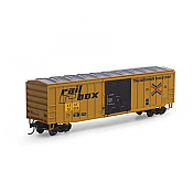 Athearn Roundhouse 1253 HO 50ft ACF Boxcar SF/RBOX #51006 
