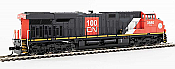 Walthers Mainline 10200 - HO GE ES44AC - Standard DC - Canadian National (100th Anniversary & Indigenous Relations logos) #3880 