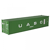 Atlas 20006548 - HO 40Ft Standard Height Container - United Arab Shipping Co (UACU) Set #2
