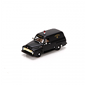 Athearn 26482 - HO RTR 55 F-100 Panel Truck - Police/Black