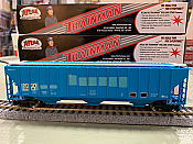 Atlas Trainman 20005450 HO 4750 Covered Hopper CIT Group Patched Paint No.17411 
