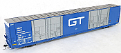 Tangent 25518-02 - HO Greenville 86Ft Quad Plug Door Box Car - Delivery 12-1969 - GTW #305738