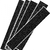 Zona Tools 37762 - 1 Inch Sanding Stick Cloth Back - Paper Sanding Strip Assortment