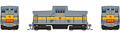 Rapido 48017 - HO GE 44 Tonner Phase Ic - DC/DCC Ready - New York, Ontario & Western (Grey) #101