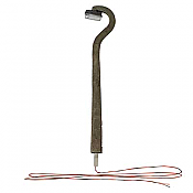 Woodland Scenics 5677 HO Concrete Lamp Post - Just Plug(TM)  package of 3 