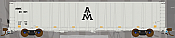Otter Valley Railroad 64103 - HO NSC 64 Ft 6400 CuFt Scrap and Trash Gondola - AIMX #23001