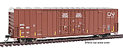 Walthers Mainline 3013 - HO 60ft Hi-Cube Plate F Boxcar - Canadian National #794177