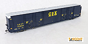 Tangent Scale Models HO 25517-06 Greenville 86ft Boxcar CSX -Repaint 1991- #179328
