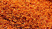 Scenic Express 6342 - Leaf Flakes - Shaker 16oz - Rusty Orange