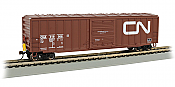 Bachmann 14903 - HO 50ft Outside-Braced Boxcar w/Flashing End-Of-Train Device - Canadian National