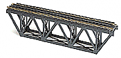 Atlas 884 - HO 65Ft Deck Truss Bridge Kit - Code 100 Nickel Silver Rail