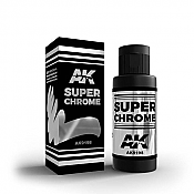 AK Interactive 9198 - Super Chrome Paint - 60mL