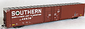 Tangent Scale Models 25014-08 - HO Greenville 86ft Double Plug Door Box Car - Southern #42539