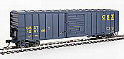Walthers Mainline 1856 - HO RTR 50Ft ACF Exterior Post Boxcar - CSX Transportation #129766
